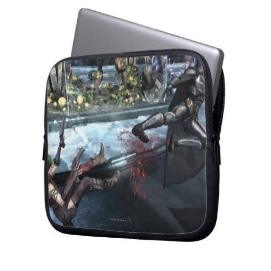 Screenshot: Harley vs Batman Laptopschutzhülle (Vorderseite Links)