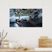 Screenshot: Harley vs Batman Poster (Küche)