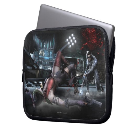 Screenshot: Harley vs Nightwing 2 Laptopschutzhülle (Vorderseite Links)