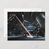 Screenshot: Superman gegen Batman Postkarte (Vorne/Hinten)