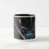 Screenshot: Superman gegen Batman Zweifarbige Tasse (Mittel)