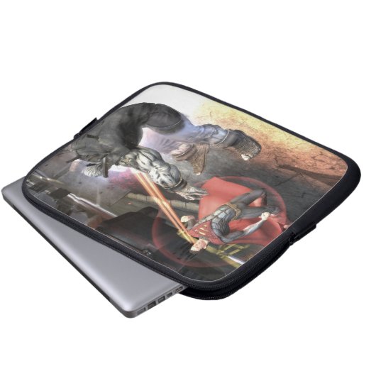 Screenshot: Superman vs Batman 2 Laptopschutzhülle (Vorne Knopf)