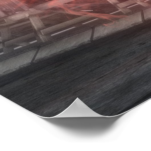 Screenshot: Superman vs Flash Poster (Ecke)