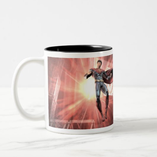 Screenshot: Superman vs Flash Zweifarbige Tasse (Links)