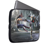 Screenshot: Wonder Woman vs Cyborg Laptopschutzhülle (Vorne Rechts)