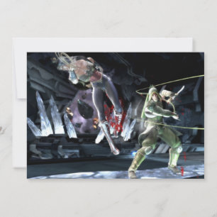 Screenshot: Wonder Woman vs Green Arrow