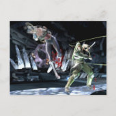 Screenshot: Wonder Woman vs Green Arrow Postkarte (Vorderseite)