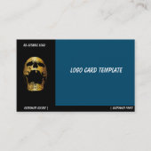 Screenshots - Gold-Skull-Logo Visitenkarte (Vorderseite)