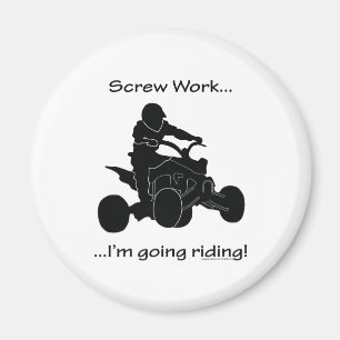 Screenwork...Quad Racing Magnet