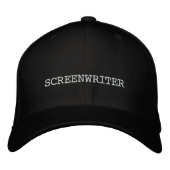 SCREENWRITER bestickter Hut (Vorderseite)