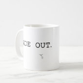 Screenwriter-FADE Kaffeetasse (Vorderseite Links)