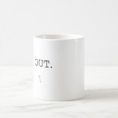 Screenwriter-FADE Kaffeetasse (Mittel)