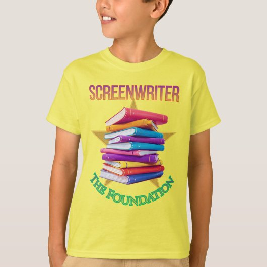 Screenwriter - The Foundation Boy's Dark T-Shirt (Vorderseite)