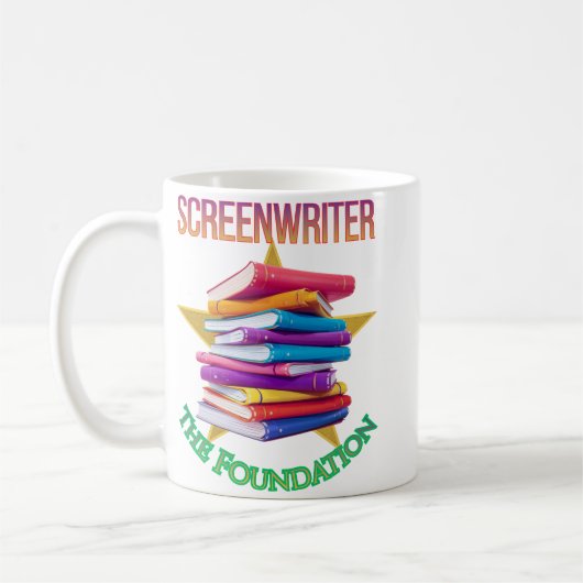 Screenwriter - The Foundation Classic Mug Kaffeetasse (Links)