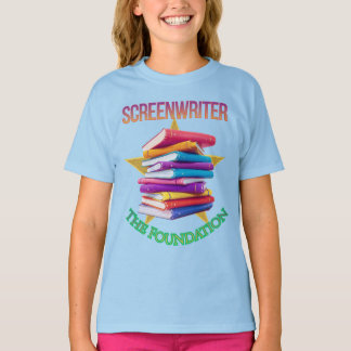 Screenwriter - The Foundation Girl's Dark T-Shirt