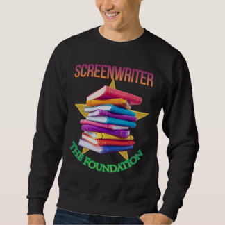 Screenwriter - The Foundation Men's Dark Sweatshirt