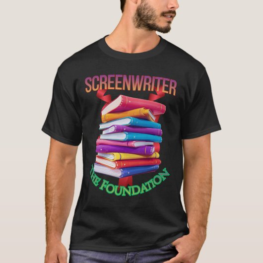 Screenwriter - The Foundation Men's Dark T-Shirt (Vorderseite)