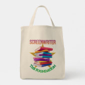 Screenwriter - The Foundation Shopping Bag Tragetasche (Rückseite)