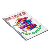 Screenwriter - The Foundation Spiral Notebook Notizblock (Rechte Seite)