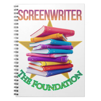 Screenwriter - The Foundation Spiral Notebook Notizblock