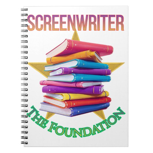 Screenwriter - The Foundation Spiral Notebook Notizblock (Vorderseite)