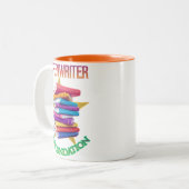 Screenwriter - The Foundation Two-Tone Mug Zweifarbige Tasse (Vorderseite Links)