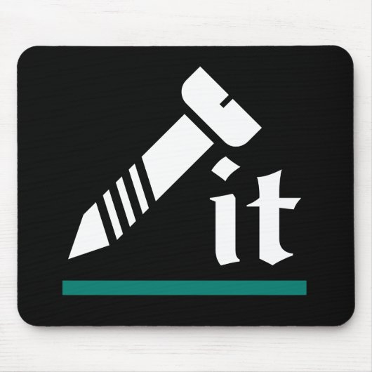 Screing IT Funny Sarcastic Mousepad (Vorne)