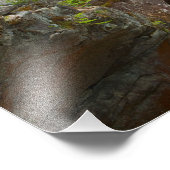 Screw Auger Falls, Maine Fotodruck (Ecke)