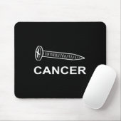 Screw Cancer Cancer Awareness Motivation  Mousepad (Mit Mouse)