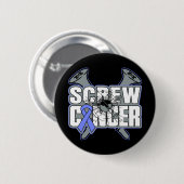 Screw-Ösophaguskrebs Button (Vorne & Hinten)
