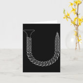 Screw Shaped U - Funny Tool Insul  Karte (Gelbe Blume)