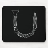 Screw Shaped U - Funny Tool Insul  Mousepad (Vorne)