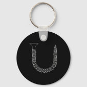 Screw Shaped U - Funny Tool Insul  Schlüsselanhänger (Vorderseite)