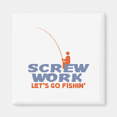 Screw Work Let's Go Fishing Magnet (Vorne)