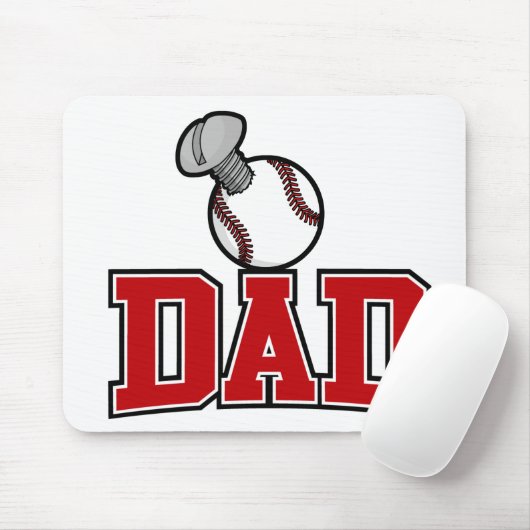 Screwball Vater Mousepad (Mit Mouse)