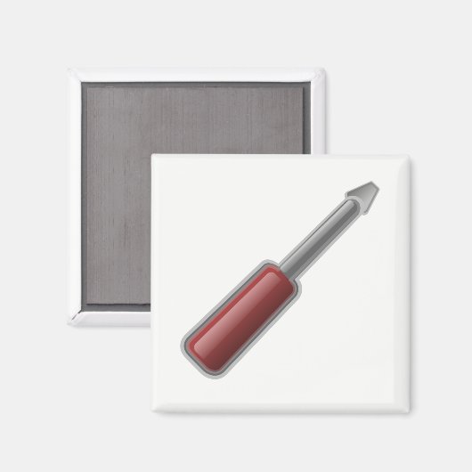 Screwdriver Magnet (Vorderseite/Rückseite)