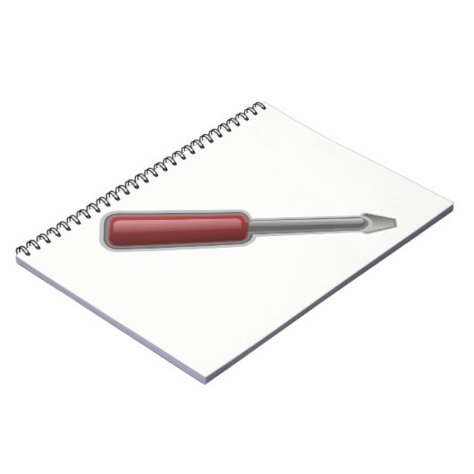 Screwdriver Notizblock (Linke Seite)