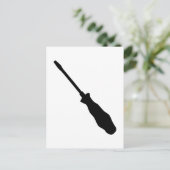 Screwdriver Postkarte (Stehend Vorderseite)