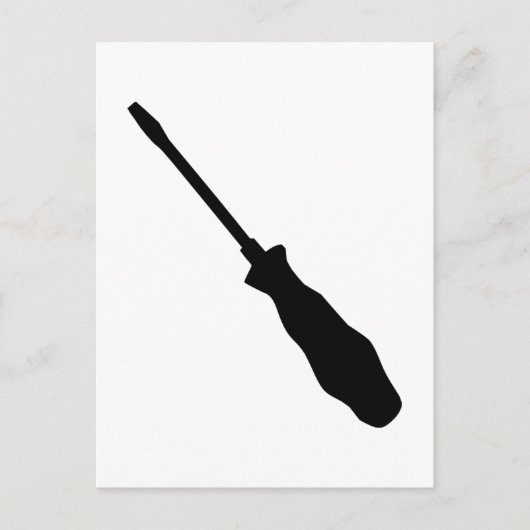 Screwdriver Postkarte (Vorderseite)