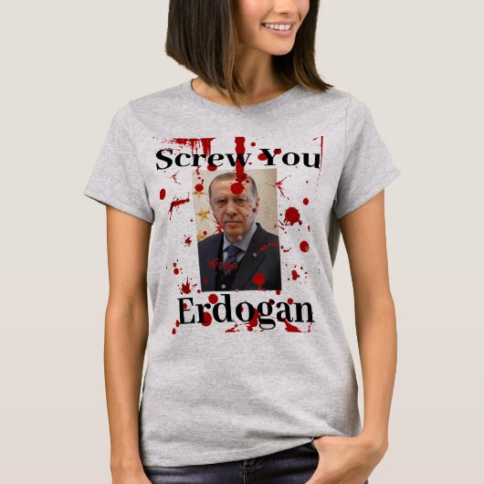 Screyou Erdogan (Englisch)T - Shirt (Vorderseite)