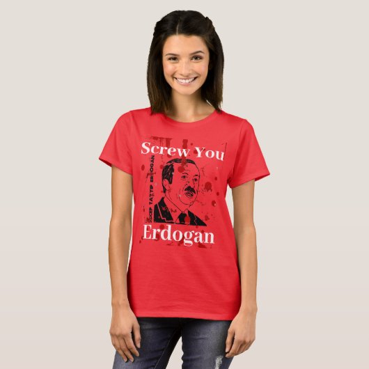 Screyou Erdogan (Englisch)T - Shirt (Vorne ganz)