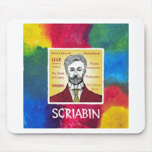 Scriabin Mousepad (Vorne)
