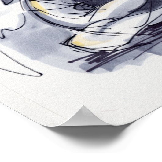 Scribble Angels Poster (Ecke)