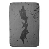 Scribble Bat Badematte (Vorderseite Vertikal)