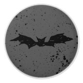 Scribble Bat Keramikknauf (Vorderseite)