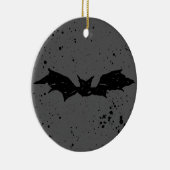 Scribble Bat Keramikornament (Rechts)