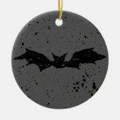 Scribble Bat Keramikornament (Vorne)