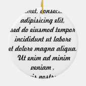 Scribble Bat Keramikornament (Hinten)