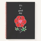 Scribble-Blume Notizblock (Vorderseite)