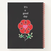 Scribble-Blume Notizblock (Rückseite)